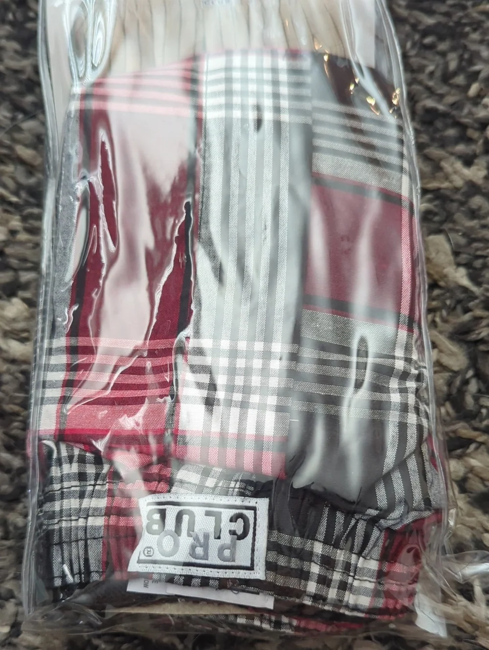 Pro Club Plaid Boxer Trunks 2-Pack XL